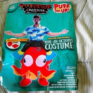 Halloween costume  inflatable Ride-on-Octopus